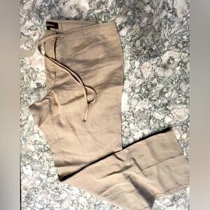 Tommy Bahama Women’s Linen Khaki Pants - Size 2